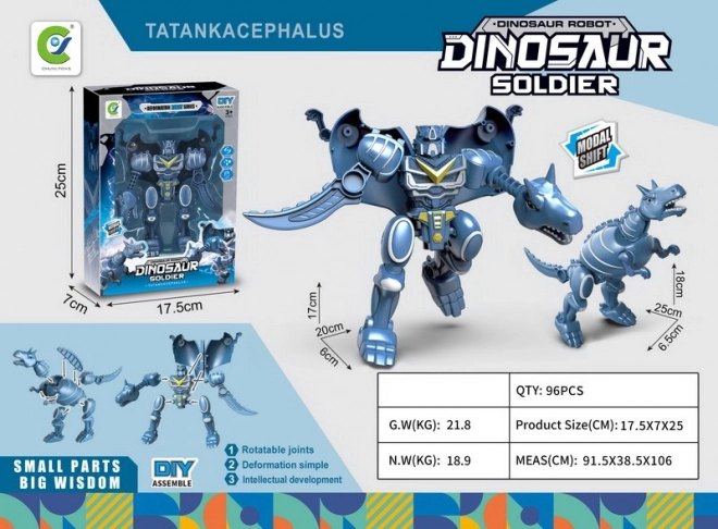 Robot dinozaur 20x6x17 cm