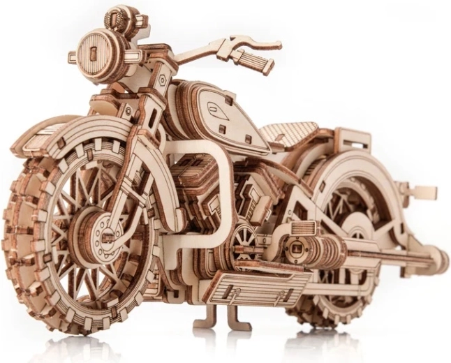 Little Story puzzle 3D din lemn motocicletă Comanche