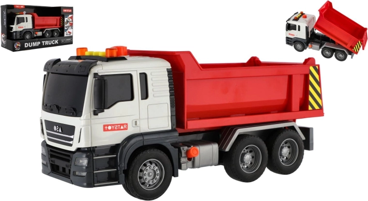 Basculantă de camion cu lumini și sunete