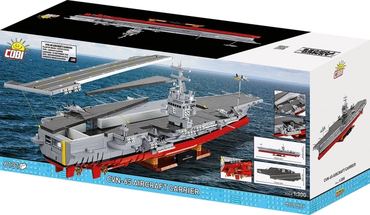 Set de construcție COBI portavion CVN-65 – 6131 piese