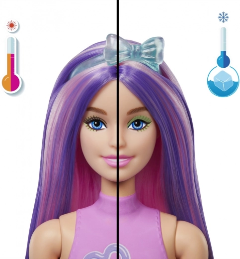 Schimbare magică de culoare în apă