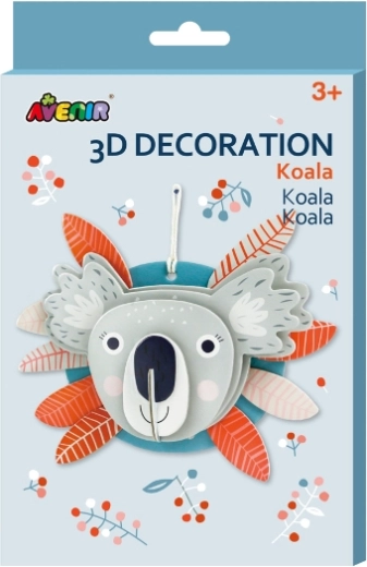 Decorațiune 3D koala din hârtie FSC