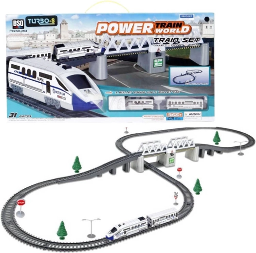 Tren electric modern