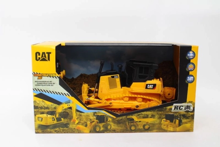 Carrera RC CAT buldozer cu telecomandă D7E 1:35