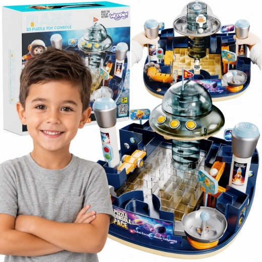 Labirint 3D cosmic Woopie – joc de îndemânare