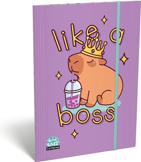 Dosar A4 LizzyCard Capybara