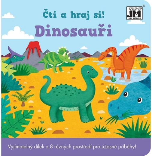 Citește și joacă-te! Dinozauri