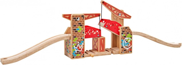 Pod dublu basculant Graffiti Bigjigs Rail