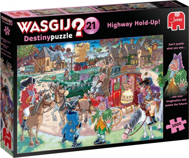 JUMBO Puzzle WASGIJ Destiny 21: Ambuscada 1000 de piese