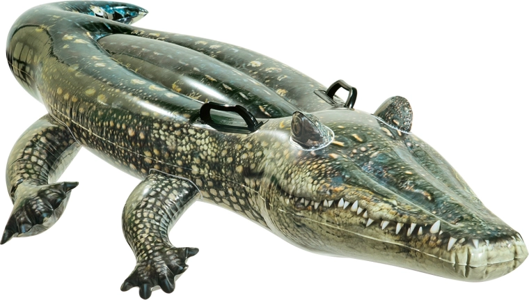 Intex crocodil gonflabil pentru apă 170 × 86 cm