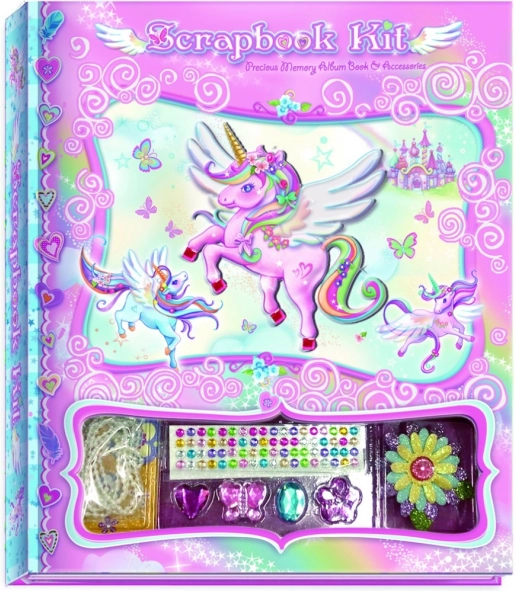 Jurnal set cu decorațiuni Unicorn