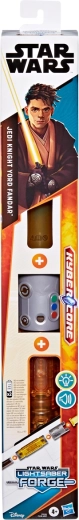Hasbro Star Wars Lightsaber Forge Yord Fandar – sabie laser cu lumină și sunet