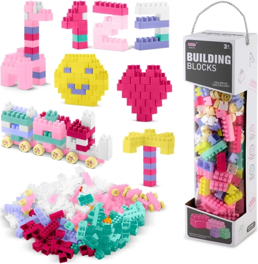 Cărămizi de construcție mari 300 buc RICOKIDS
