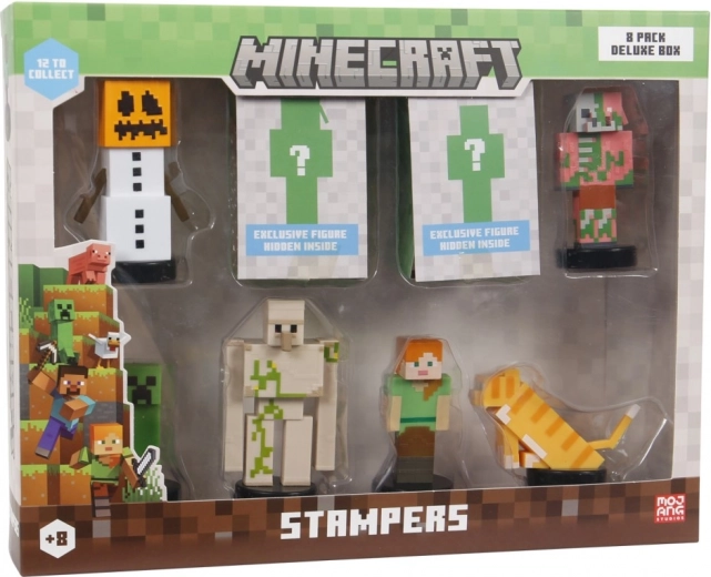 Set de ștampile Deluxe Minecraft