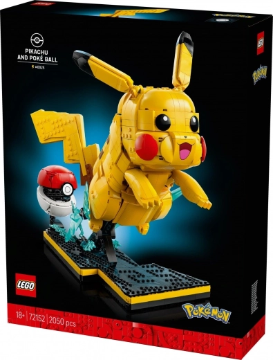 Model de expunere Pikachu cu detalii iconice