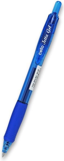 Roller cu gel CELLO jetta gel, albastru, 0,5 mm