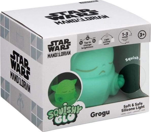 Lampă de noapte Star Wars: The Mandalorian Grogu Squish & Glow - 1 bucată