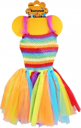 Costum de carnaval Prințesa Colorată