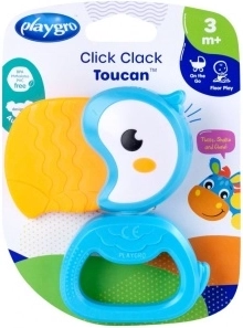 Zornăitoare și inel de dentiție tucan Playgro