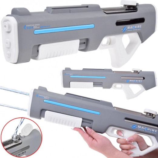 Pistolă de apă electrică cu duze duble de pulverizare