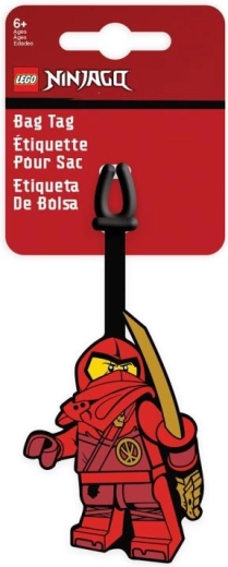 Lego ninjago etichetă pentru bagaje kai