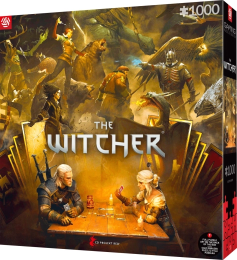 Puzzle The Witcher: joc de Gwent 1000 piese