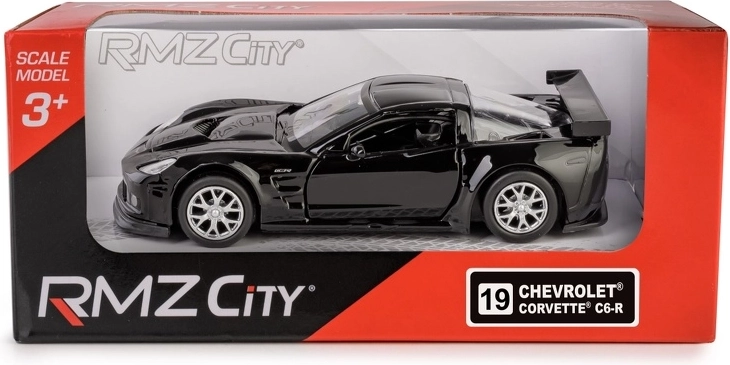 Model metalic Chevrolet Corvette C6-R 1:32 cu uși care se deschid și mecanism pull-back