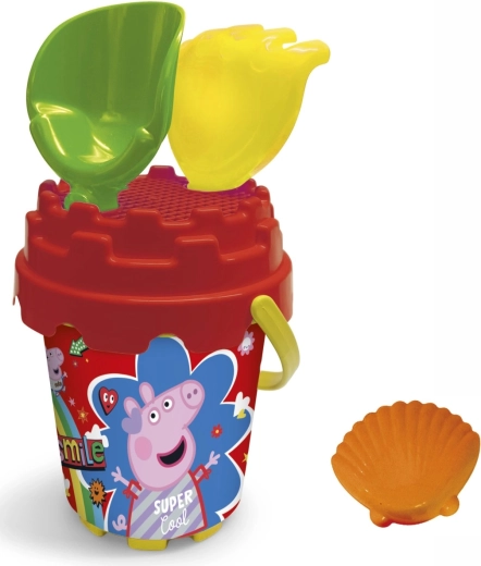 Set pentru nisip Peppa Pig cu formă pentru nisip