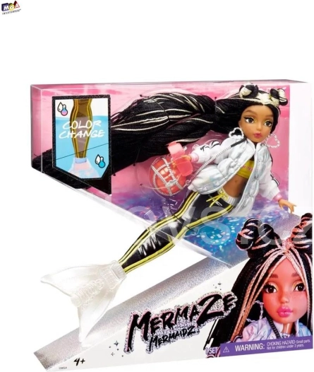 Păpușă zână acvatică Mermaze Mermaidz Core – Turcoaz