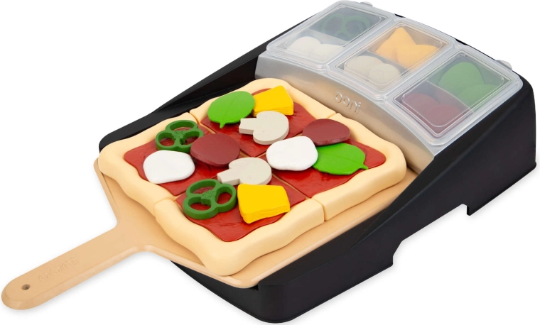 Compartimente pentru ingrediente, pentru o joacă organizată