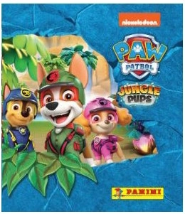 Panini PAW Patrol Jungle Pups autocolante – stand de vânzare (36 plicuri)