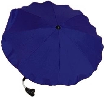 Umbrelă de soare albastru închis pentru cărucior