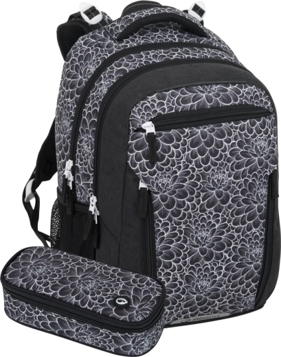 Bagmaster Porto 25 A set studențesc negru-alb