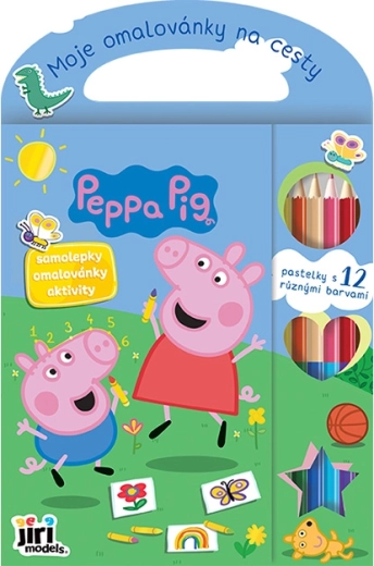 Coloringurile mele de călătorie Purcelușa Peppa