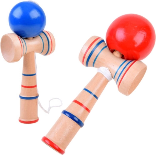 Jucărie din lemn pentru dexteritate Kendama