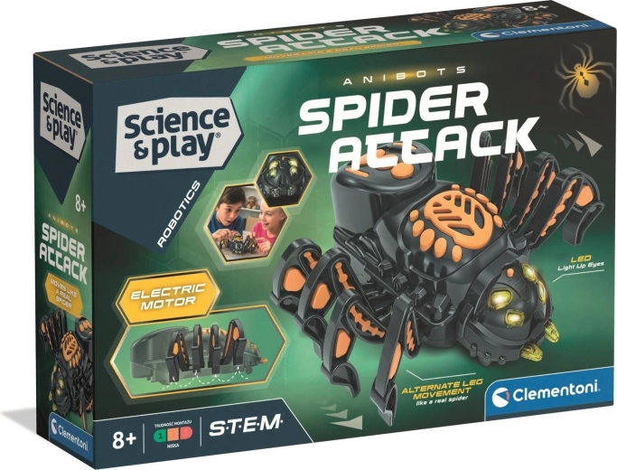 Clementoni Science & Play Robotics: Atacul păianjenului