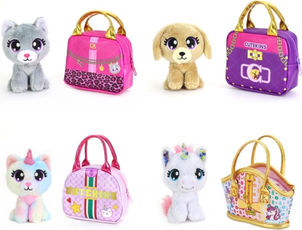 CuteKins mini pluș în săculeț