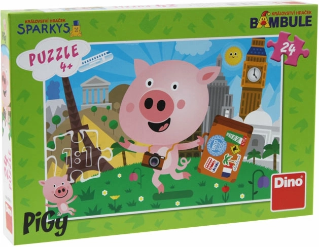Puzzle Purcelușul Pigy – 24 de piese