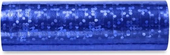 Serpentine holografice albastre 3,8 m