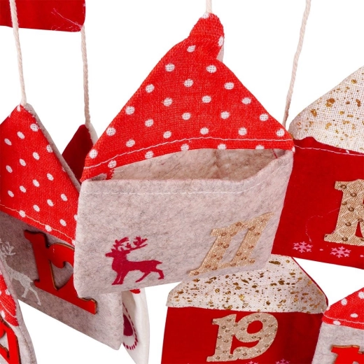 Fetru moale cu motive de Crăciun