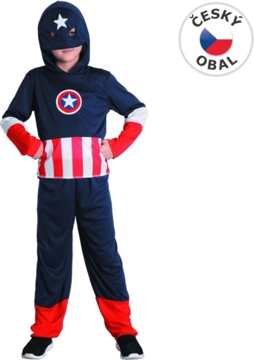 Costum de carnaval pentru copii erou 110–120 cm