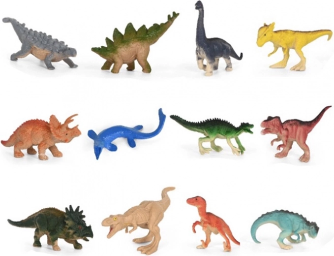 Mix de dinozauri mici în cutie