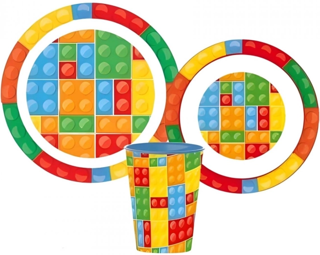 Kids Euroswan set de masă din plastic pentru copii - 1 bucată