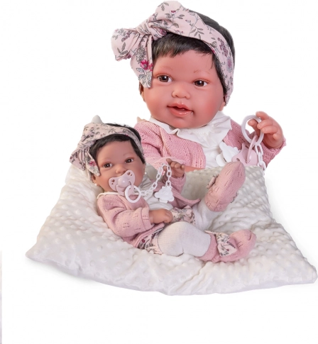 Păpușa realistă bebeluș Antonio Juan 42 cm