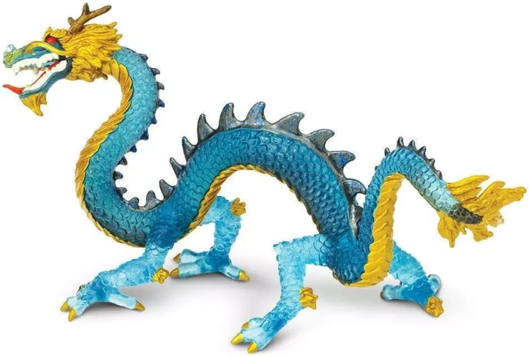 Safari Ltd. figurină dragon cristal albastru - 1 bucată
