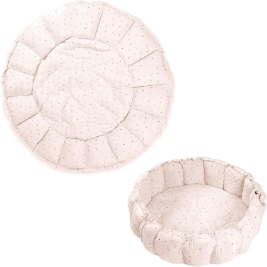 Play and Go Coco Bloom cuib pentru bebeluși și saltea de joacă 3 în 1 Moon