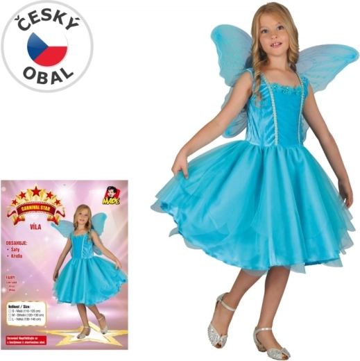 Rochie de carnaval de zână 130–140 cm