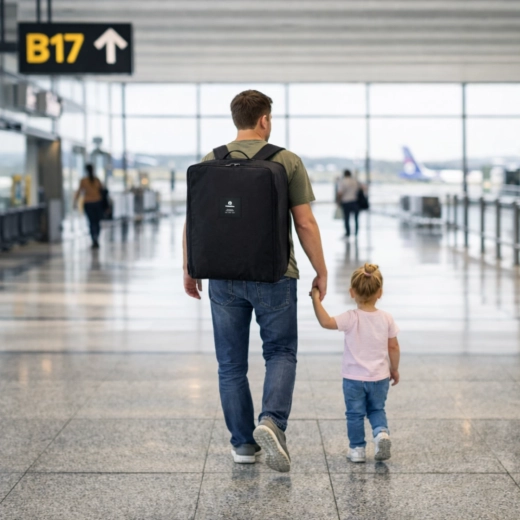 Transport confortabil în mână sau pe spate