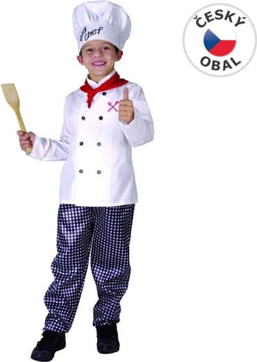 Costum de carnaval pentru copii, bucătar, 130–140 cm