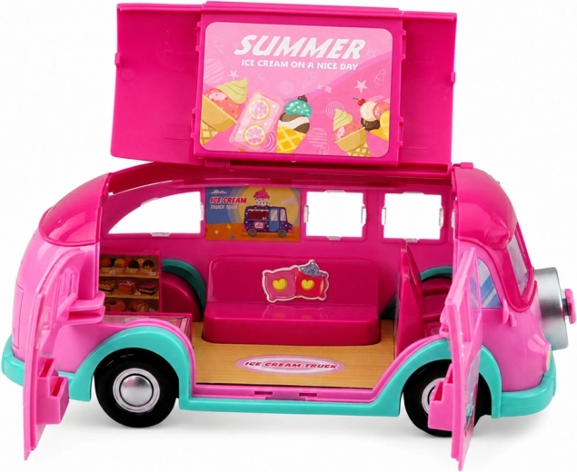 Food truck pliabil ca gelaterie mobilă